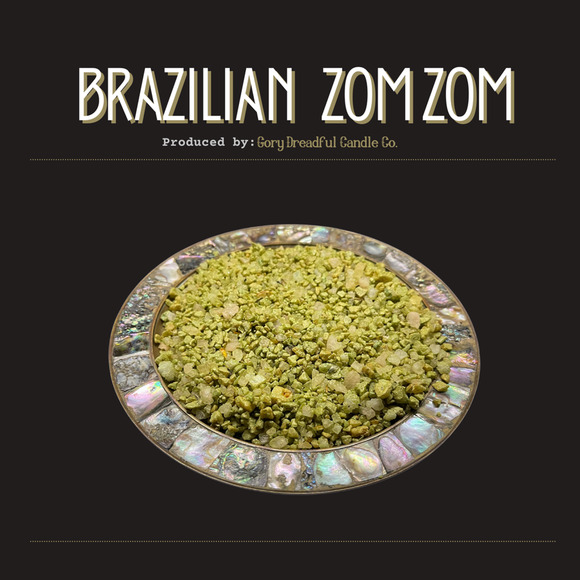Brazilian Zom Zom Sizzling Room Salt: Caramel Pistachio Vanilla Sandalwood Scent - Picture 4 of 11